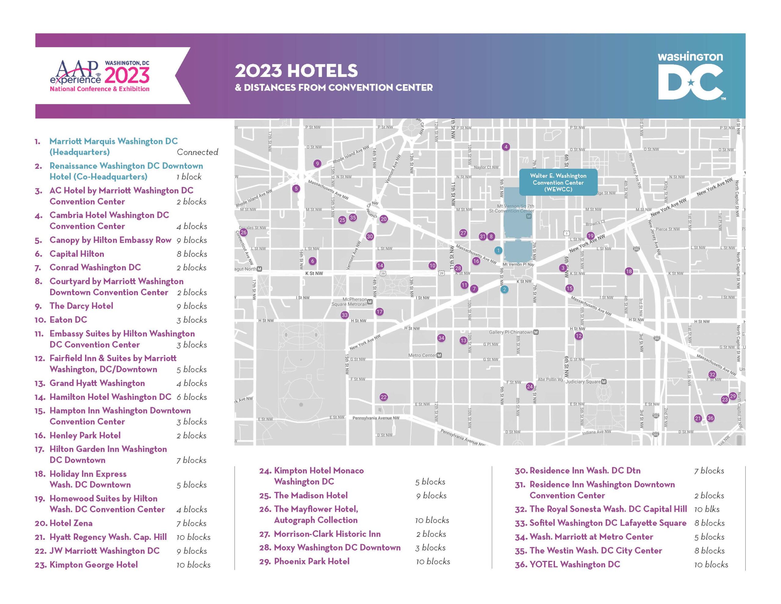 Exhibitor Hotel Reservations – Aap Experience